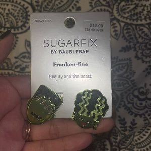 Baublebar SugarFix Frankenstein and bride earrings